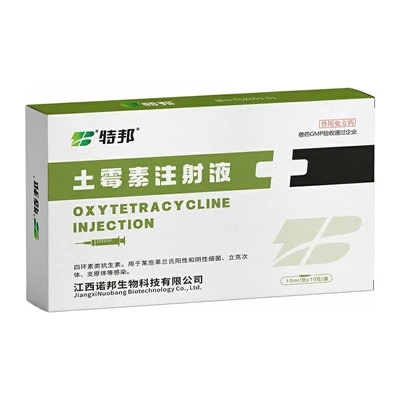 Inyección de oxitetraciclina